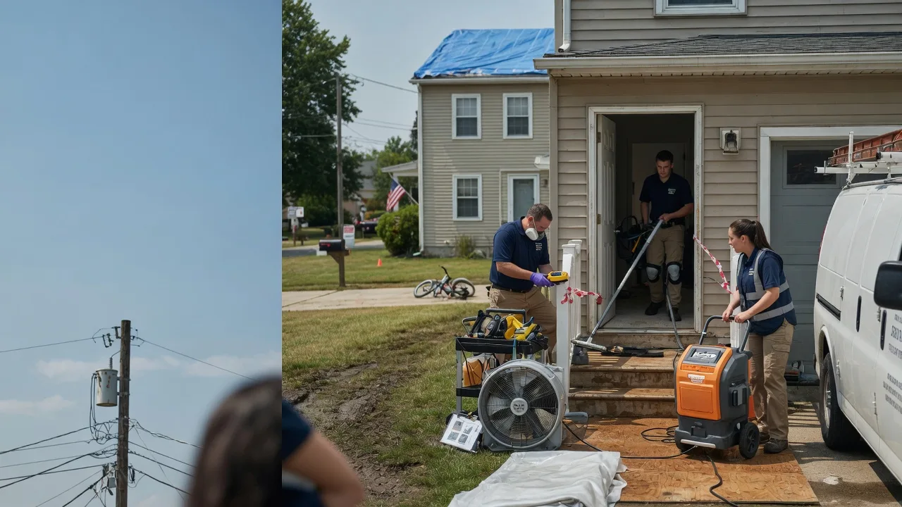 Water Damage Repair in Arnot, PA near me